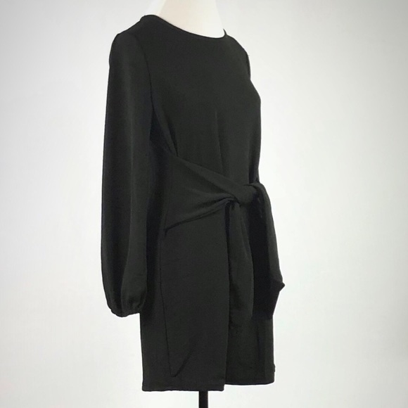 Long Sleeve Black Dress - Picture 5 of 7